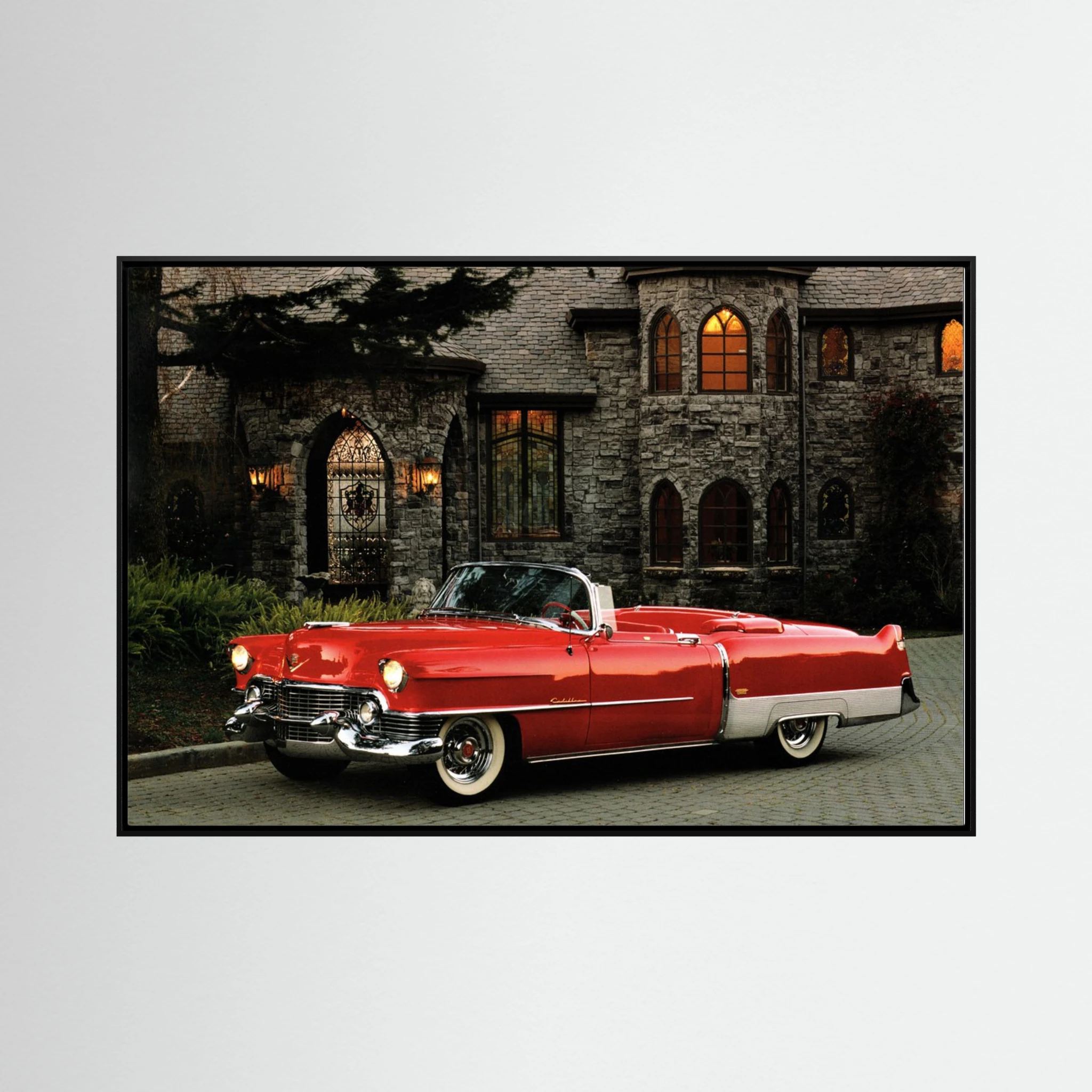 1954 Cadillac Eldorado Convertible - Röd