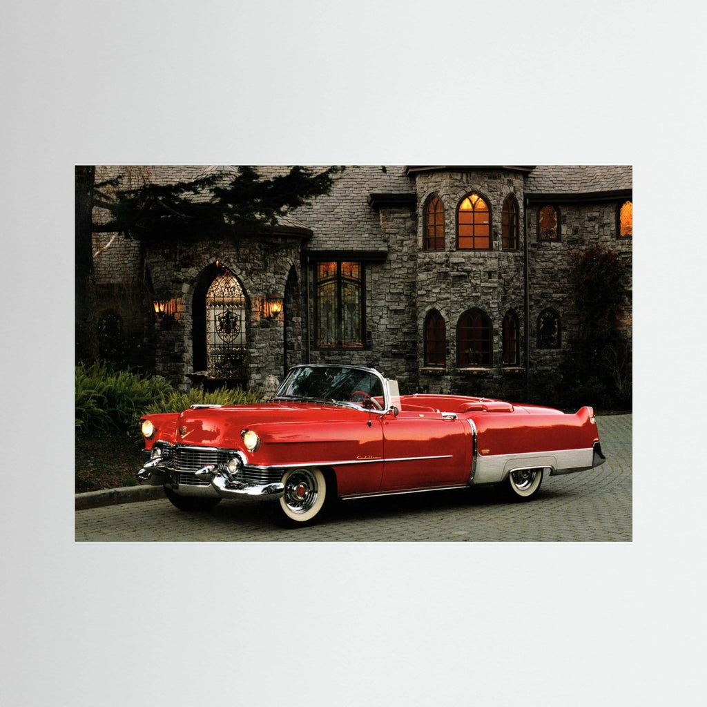 1954 Cadillac Eldorado Convertible - Röd