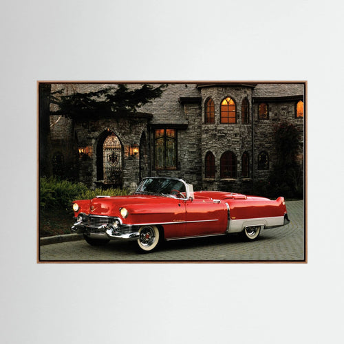 1954 Cadillac Eldorado Convertible - Röd