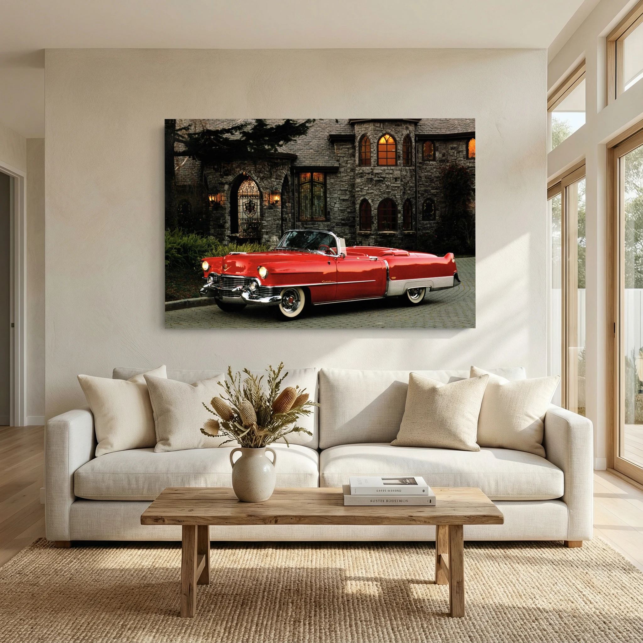 1954 Cadillac Eldorado Convertible - Röd
