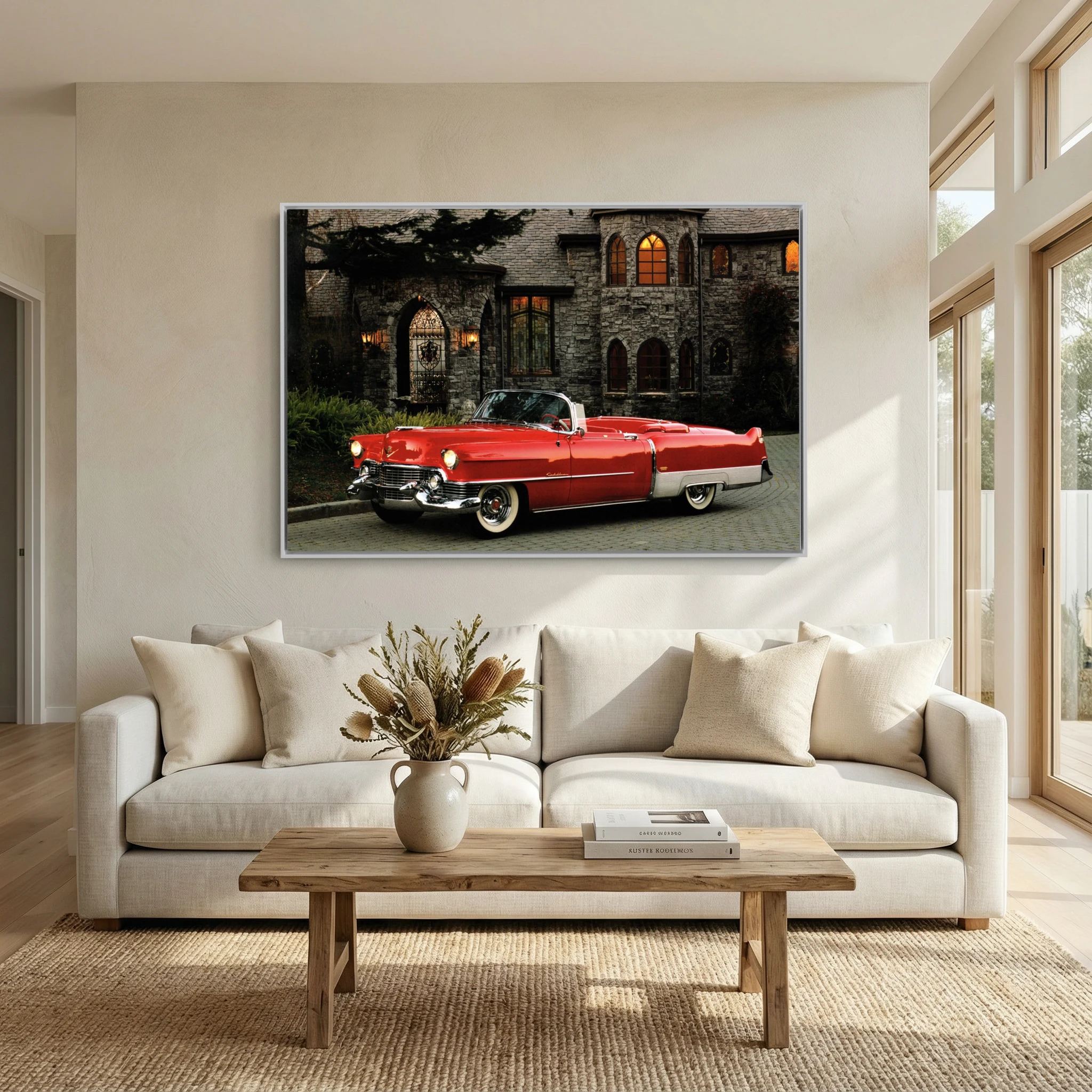 1954 Cadillac Eldorado Convertible - Röd