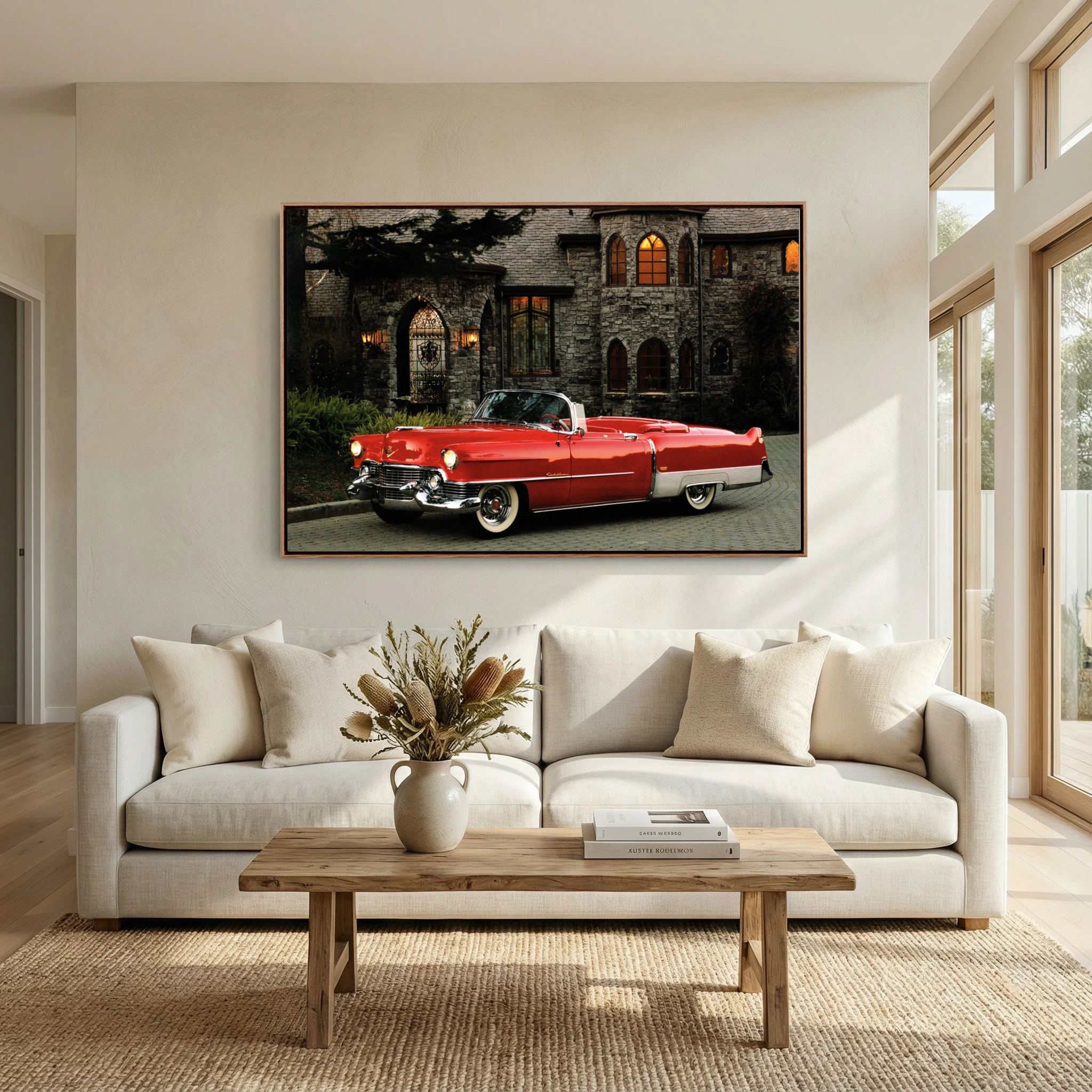 1954 Cadillac Eldorado Convertible - Röd
