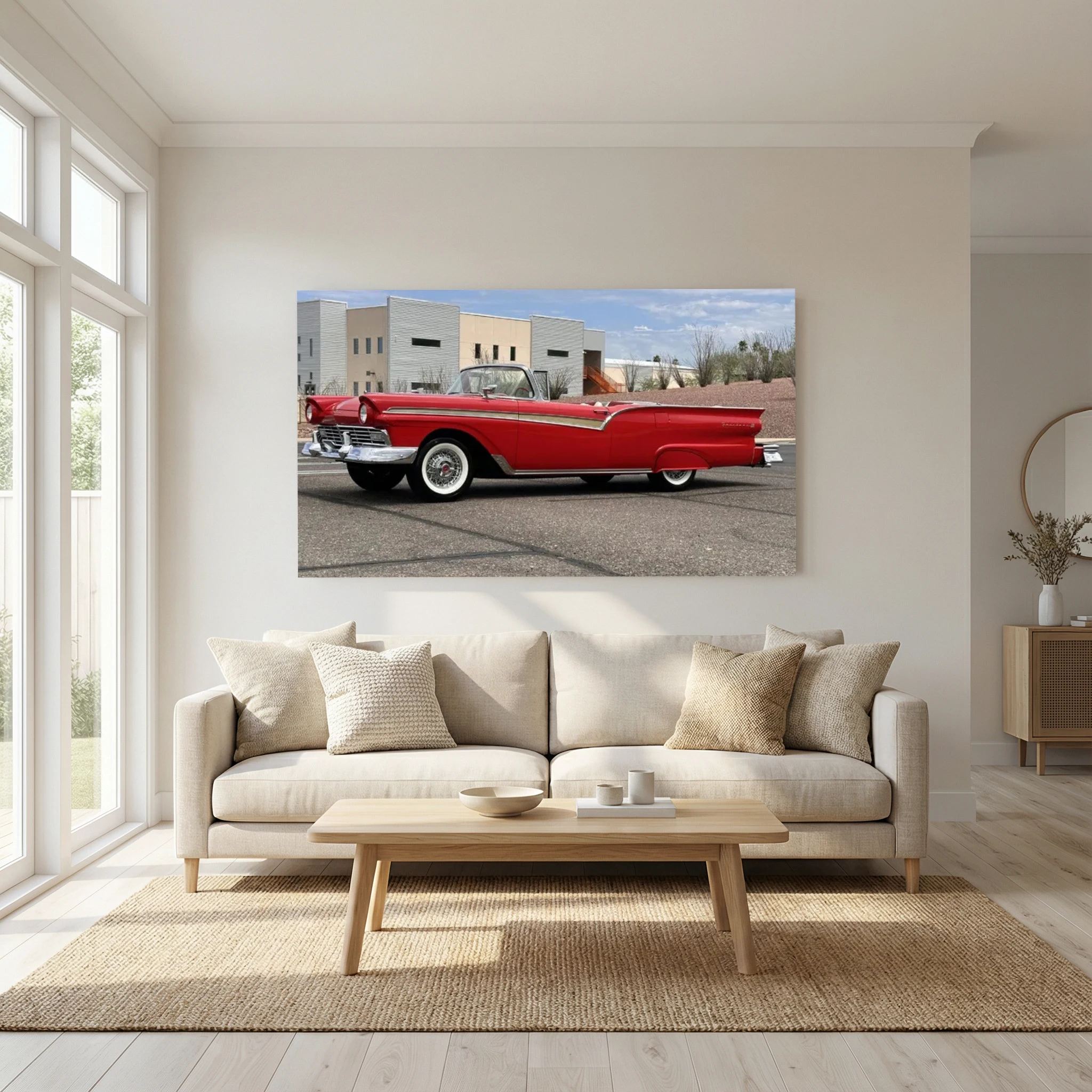1957 Ford Fairlane 500 Skyliner Convertible